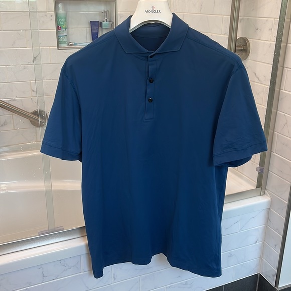 Lululemon Sz Large Mens Polo - Picture 6 of 13